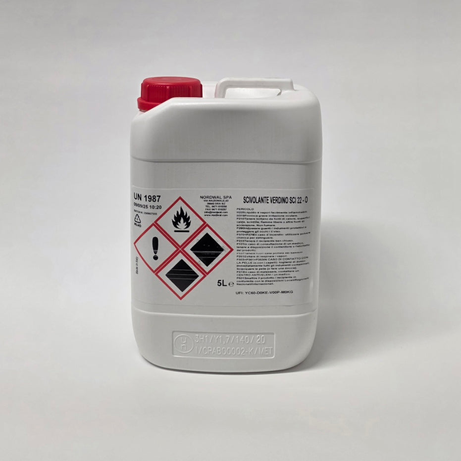 Scivolante antistatico verdino SCI 22-O