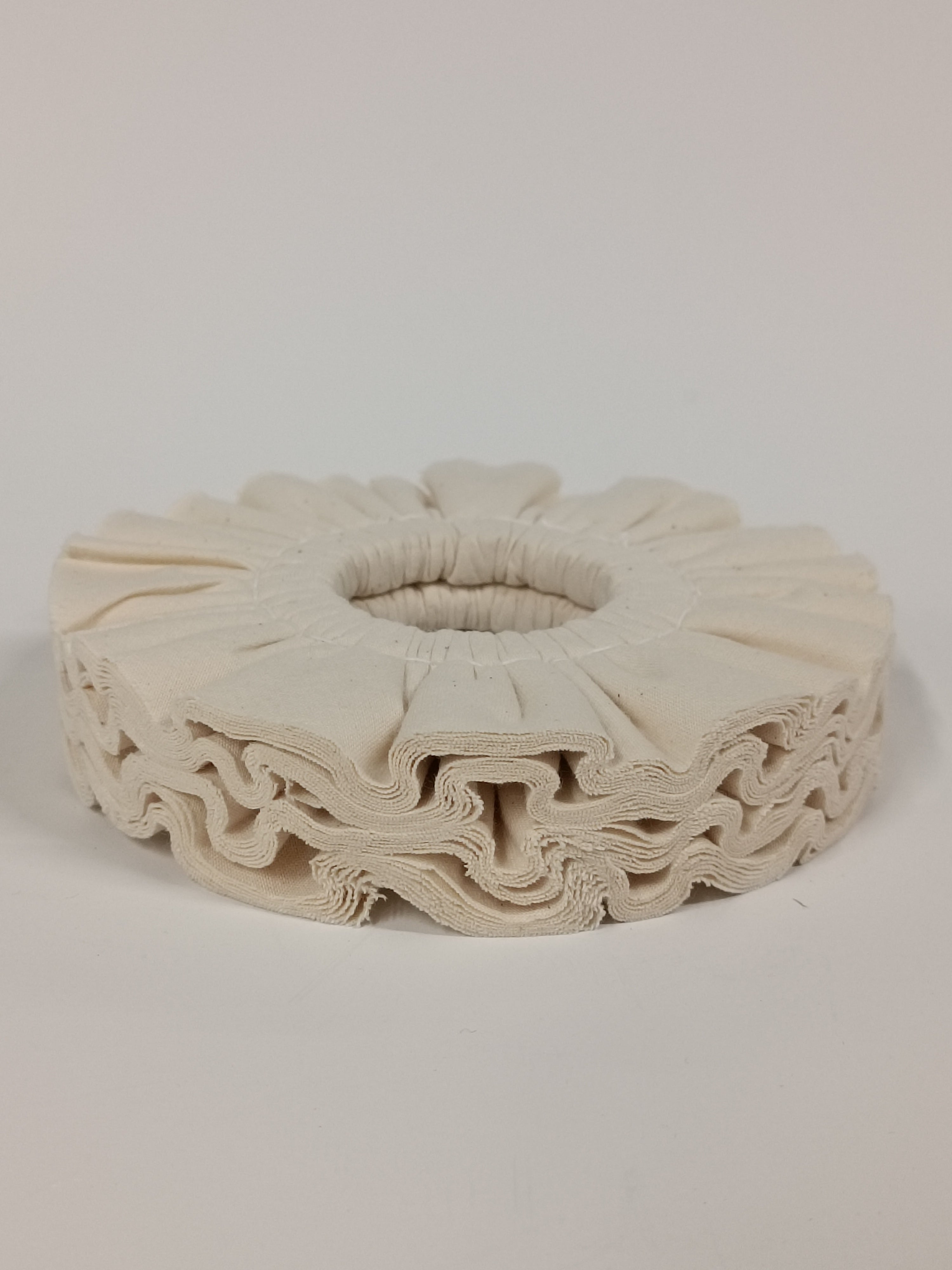 Spazzola in tessuto D. 150x50x20 mm per bordatrici