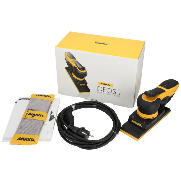 Mirka® DEOS II 383 EU 70 mm x 198 mm, orbita 3.0 mm
